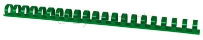 Office Products Grzbiety Do Bindowania  A4 16mm (145 kartek), 100 szt., zielone
