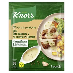 Knorr sos śmietanowy z zielonym pieprzem 30 g