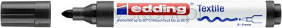 Edding Marker do tekstyliów e-4500 2-3mm, czarny [BIURO]