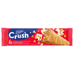 E.Wedel Baton Crush z popcornem w czekoladzie białej karmelowej 25g
