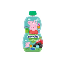 BoboVita Mus jabłko suszona śliwka po 6 miesiącu 100 g