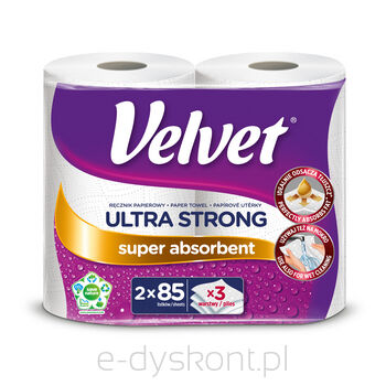 Ręcznik papierowy Velvet Ultra Strong a'2