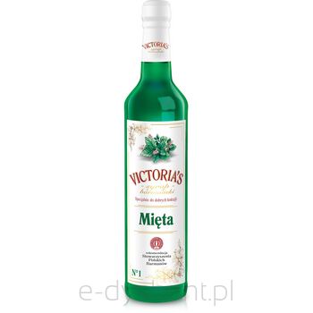 Victoria's Syrop Barmański Mięta 490Ml