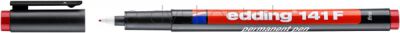Edding Foliopis e-141 F 0,6mm, czerwony 