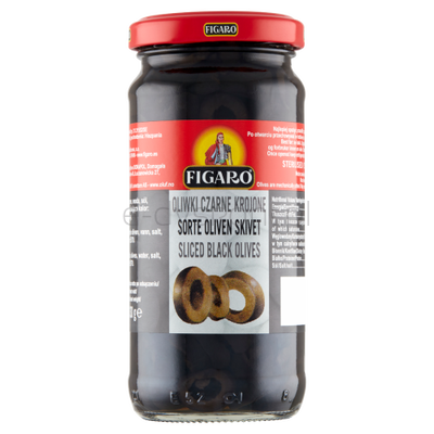Figaro Oliwki Czarne Krojone 240G/130G 
