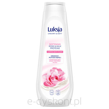 Luksja Płyn Do Kąpieli Creamy Soft Kremowy Róża I Proteiny Mleka 900 Ml