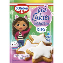 Dr.Oetker Lukier Kici Gabi klasyczny biały 70g