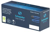 Schneider Kartridże One Change, Do Piór Kulkowych, 0,6Mm, 5Szt., Niebieskie - 6