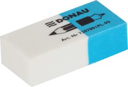 Donau Gumka Wielofunkcyjna 41X18X11Mm, Niebiesko-Biała