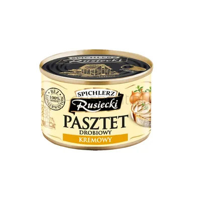 Spichlerz Rusiecki Pasztet drobiowy kremowy 160g