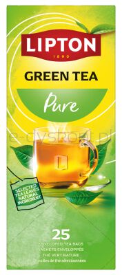 Lipton Herbata Classic Green Tea Pure Zielona 32,5 G (25 Kopert)