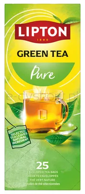 Lipton Herbata Classic Green Tea Pure Zielona 32,5 G (25 Kopert)