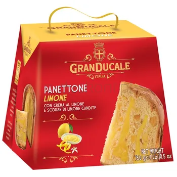 Ciasto Panettone Granducale z kremem cytrynowym 750g
