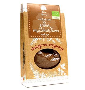 Gałka Muszkatołowa Mielona Bio 30 G - Dary Natury [BIO]