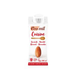 Ecomil Krem Do Gotowania Z Migdałów Bez Cukru Bezgl. Bio 200 Ml