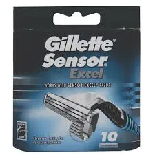 Gillette Sensor Excel Wkł A10 Sztuk