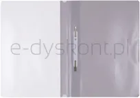 Skoroszyt Office Products, Pp, A4, Miękki, 100/170Mikr., Szary - 2