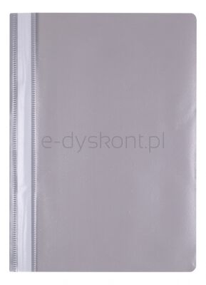 Office Products Skoroszyt, Pp, A4, Miękki, 100/170Mikr., Szary