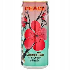 Arizona Napój Green Tea z miodem i brzoskwinią 0,33l