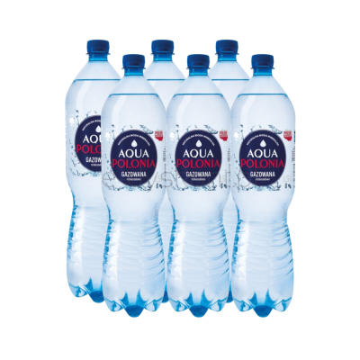 Aqua Polonia Woda Mineralna Gazowana, 1,5L