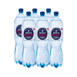 Aqua Polonia Woda Mineralna Gazowana, 1,5L