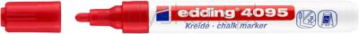Edding Marker Kredowy E-4095 2-3Mm, Czerwony 
