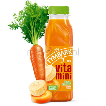 Tymbark Vitamini Sok banan marchew jabłko 300 ml