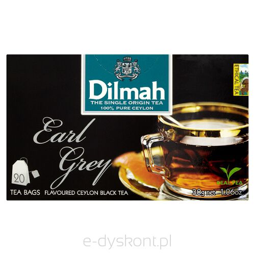 Dilmah Herbata Earl Grey Flavoured Black 20X1,5 G