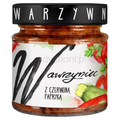 Wawrzyniec Pasta Warzywna Z Czerwoną Papryką 180 G