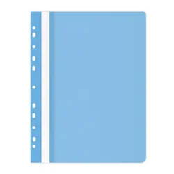 Office Products Skoroszyt, PP, A4, miękki, 100/170mikr., wpinany, jasnoniebieski
