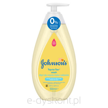 Johnson'S Top-To-Toe Płyn Do Mycia Ciała I Włosów 500 Ml (Pump)