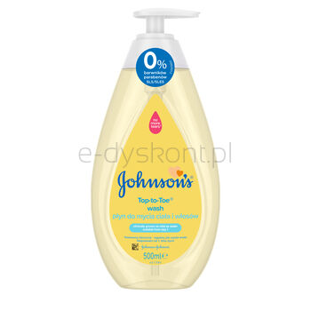 Johnson'S Top-To-Toe Płyn Do Mycia Ciała I Włosów 500 Ml (Pump)