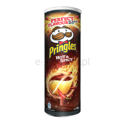 Pringles Hot  Spicy 165G