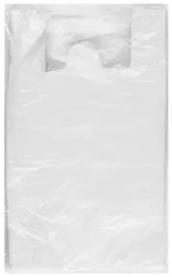 Reklamówka SARANTIS, HDPE, standard, 28/7/48 cm, 9 mikr., 200 szt., biała