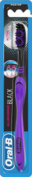 Oral-B Szczoteczka Do Zębów Allrounder Black Manualna  1