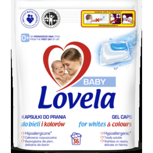 Lovela Baby uniwersalne kapsuki do prania 36 sztuk.