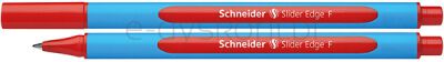 Schneider Długopis Slider Edge, F, Czerwony 