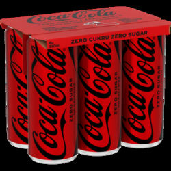 Coca Cola Zero 6X330Ml - SK