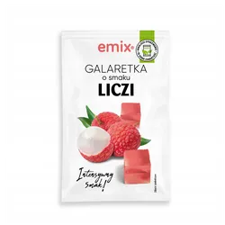 Galaretka liczi emix 75g
