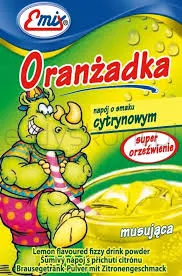 Oranżadka musująca smak cytrynowy emix 16g