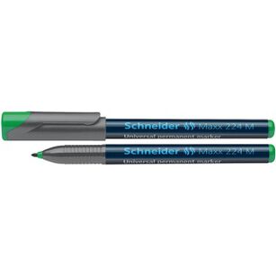 Foliopis Permanentny Schneider Maxx 224, M, 1,0 Mm, Zielony