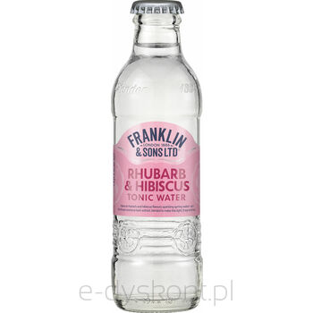 Franklin Sons Rhubarb Hibiscus Tonic Water 200 Ml