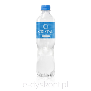 Woda Źródlana Lekko Gazowana Cristal 0,5L