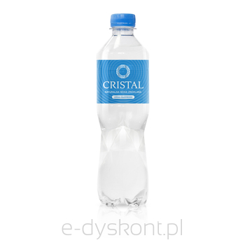 Cristal Naturalna Woda Źródlana Lekko Gazowana 500 Ml