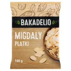 Migdały Bakadelio Płatki 100 G Mw DobryWybór