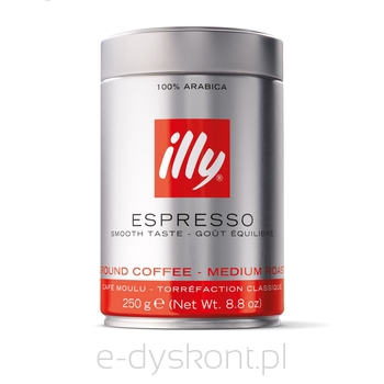 Illy Kawa Mielona Espresso Cafe Macinato 250G