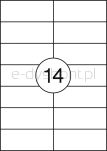 Office Product Etykiety 105x42,3mm, białe, 100 ark.  - 2