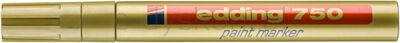 Marker olejowy e-750 EDDING, 2-4mm, złoty