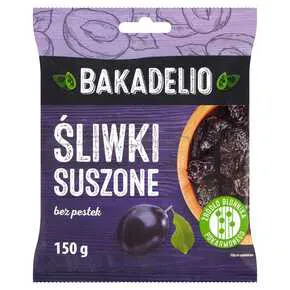 Śliwki Bakadelio Suszone 150 G Mw DobryWybór