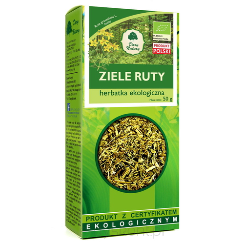 Herbatka Ziele Ruty Bio 50 G - Dary Natury [BIO]